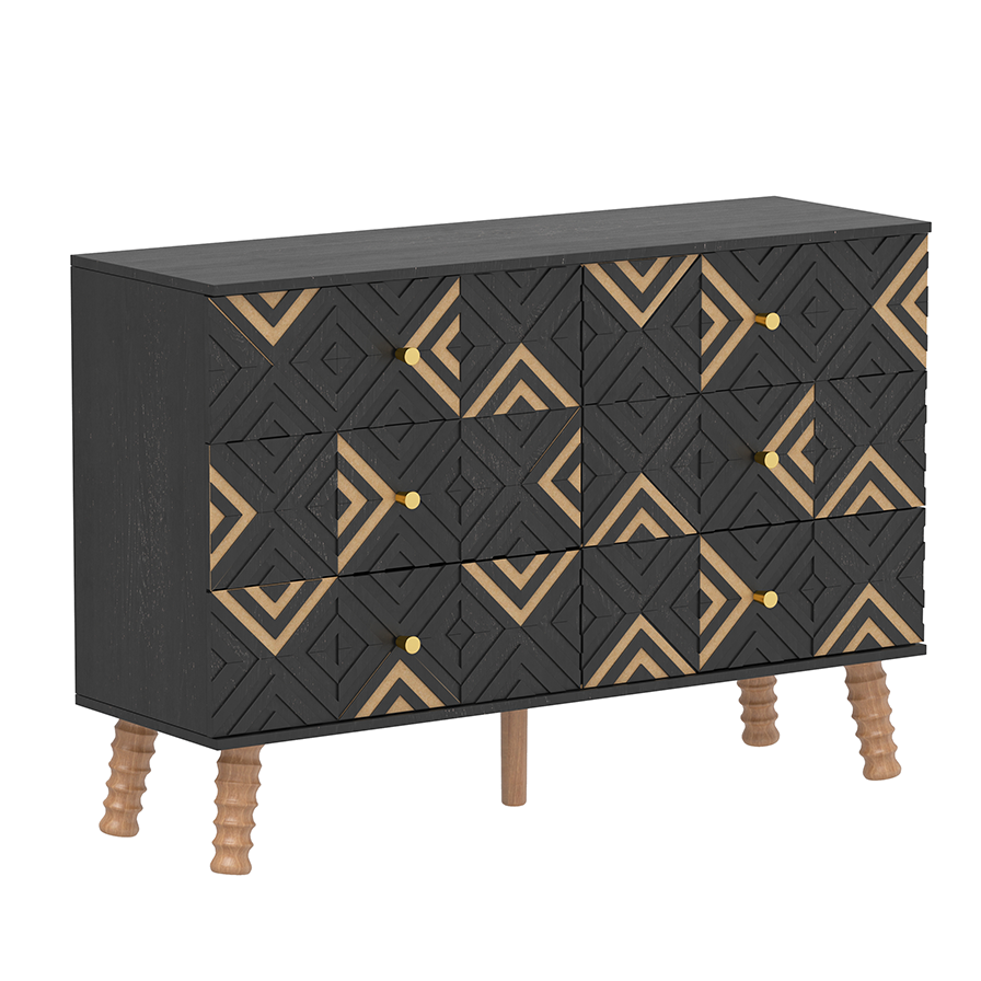 Aurum 6-Drawer Cabinets